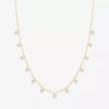 Fine Jewelry Diamond Addiction (g-h,si2-i1) Womens 2 Ct. T.w. Lab Grown White Diamond 10k White Gold 18 Inch Pend In White