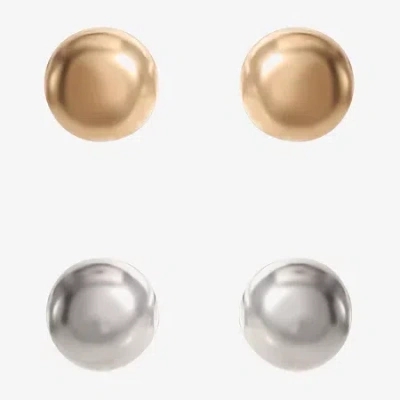 Fine Jewelry Kids' Girls 14k Gold Ball Earring Set