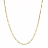 Fine Jewelry Girls 14k Gold Over Silver 15 Inch Link Necklace In Gold