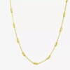 Fine Jewelry Gold Addiction Womens 10k Gold 18 Inch Link Chain Necklace In Yellow