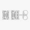 Fine Jewelry (h-i / Si1-si2) 1 Ct. T.w. Lab Grown White Diamond 14k Gold 5.4mm Stud Earrings In White