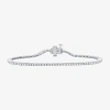 Fine Jewelry (h-i / Si2-i1) 1 Ct. T.w. Lab Grown White Diamond 10k Or 14k White Or Yellow Gold 7.25 Inch Tennis B In White