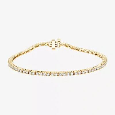 Fine Jewelry (h-i / Si2-i1) 2 Ct. T.w. Lab Grown White Diamond 10k Or 14k White Or Yellow Gold 7.25 Inch Tennis B