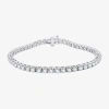 Fine Jewelry (h-i / Si2-i1) 8 Ct. T.w. Lab Grown Diamond 10k Or 14k White Or Yellow Gold Tennis Bracelet In White