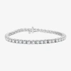 Fine Jewelry (h-i / Si2-i1) 9 Ct. T.w. Lab Grown White Diamond 10k Or 14k White Or Yellow Gold 7.25 Inch Tennis B In White
