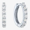 Fine Jewelry (h-i / Si2-i1) Diamond Addiction 1/4 Ct. T.w. Lab Grown White Diamond 13mm Hoop Earrings In White