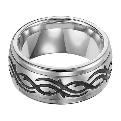 Fine Jewelry Limited Quantities! Mens Stainless Steel Band In Silver