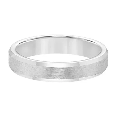 Fine Jewelry Limited Quantities! Mens Tungsten Band In Transparent