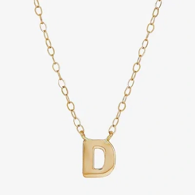 Fine Jewelry Limited Quantities! Womens 10k Gold 18 Inch Pendant Necklace