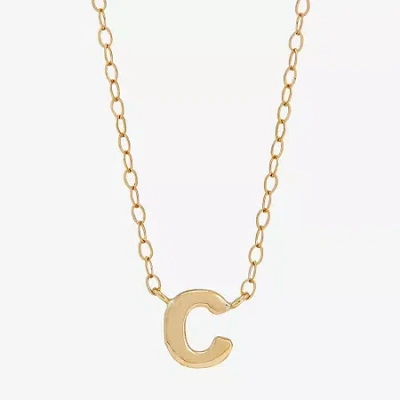 Fine Jewelry Limited Quantities! Womens 10k Gold 18 Inch Pendant Necklace In Blue