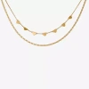 Fine Jewelry Limited Quantities! Womens 2-pc. Necklace Set In Yellow