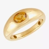 Fine Jewelry Limited Quantities! Womens 7.5mm Genuine Orange Citrine 14k Gold Oval Band In Yellow