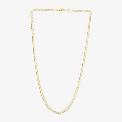 Fine Jewelry Mens 14k Gold 20 Inch Curb Chain Necklace