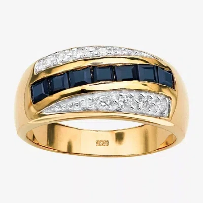 Fine Jewelry Mens Genuine Genstone 18k Gold Over Silver Fashion Ring