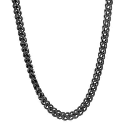 Fine Jewelry Mens Stainless Steel 22 Inch Wheat Chain Necklace In Transparent