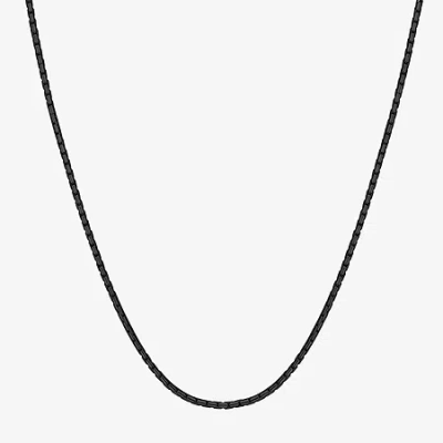 Fine Jewelry Mens Stainless Steel 24 Inch Snake Chain Necklace In Transparent