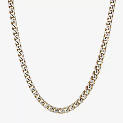 Fine Jewelry Mens Stainless Steel 24 Inch Wheat Chain Necklace In Transparent