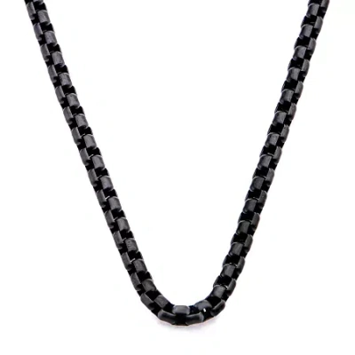 Fine Jewelry Mens Stainless Steel Hypoallergenic 22 Inch Box Chain Necklace In Transparent