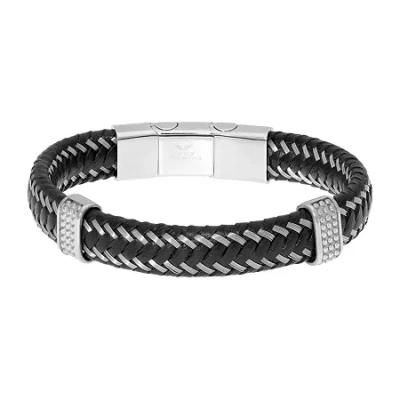 Fine Jewelry Mens Stainless Steel Link Bracelet