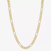 Fine Jewelry Mia Oro Womens 14k Gold 18 Inch Link Necklace In Transparent