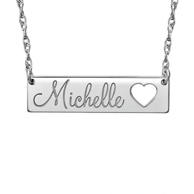 Fine Jewelry Personalized Name Necklaces In White