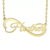 Fine Jewelry Personalized Name Necklaces In Yellow