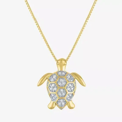 Fine Jewelry Turtle (g-h In Yellow