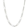 Fine Jewelry Unisex Adult Sterling Silver 18 Inch Link Necklace In Transparent