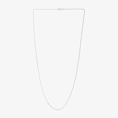 Fine Jewelry Womens 14k Gold 18 Inch Wheat Chain Necklace In White