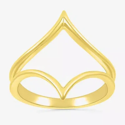 Fine Jewelry Womens 19mm 10k Gold Round Band