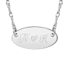 Fine Jewelry Womens 24k Gold Over Silver 18 Inch Pendant Necklace In White