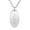 Fine Jewelry Womens 24k Gold Over Silver 18 Inch Pendant Necklace In White