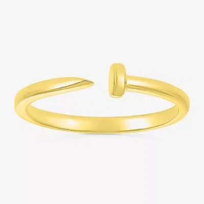 Fine Jewelry Womens 4mm 10k Gold Band