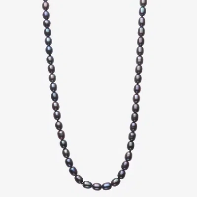 Fine Jewelry Womens Black 36 Inch Strand Necklace