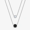 Fine Jewelry Womens Genuine Black Onyx Sterling Silver Round 18 Inch Pendant Necklace In Transparent