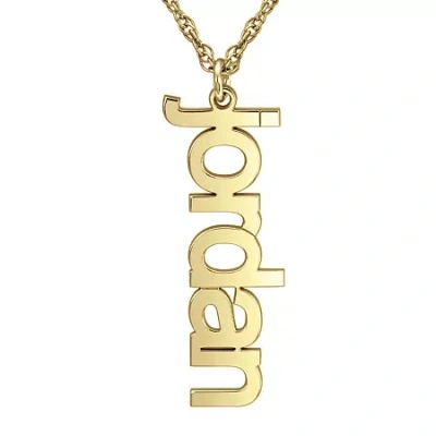 Fine Jewelry Womens Gold Pendant Necklace In Yellow