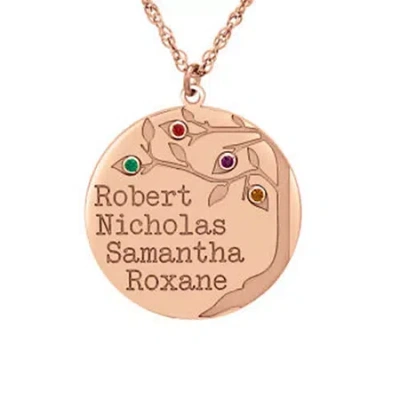 Fine Jewelry Womens Multi Color 10k Gold 10k White Gold Round 18 Inch Pendant Necklace In Pink