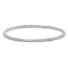 Fine Jewelry Womens Sterling Silver 8 Inch Solid Chain Bracelet In Silver