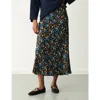 Finery London Mandy Floral Midi Skirt In Multi