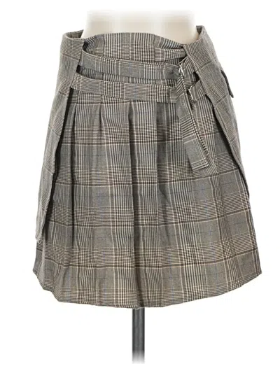 Pre-owned Finesse Casual Skirt In Gray