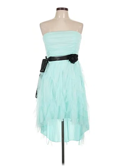 Pre-owned Finesse Cocktail Dress In Teal