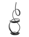 Finesse Decor Amsterdam Black Table Lamp In Black