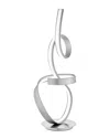 Finesse Decor Amsterdam Silver Table Lamp In Silver