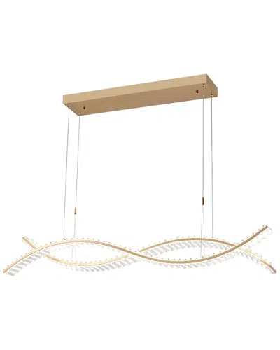 Finesse Décor Charlotte Chandelier In Gold