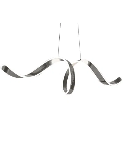 Finesse Decor Copenhagen Led Chandelier In Silver