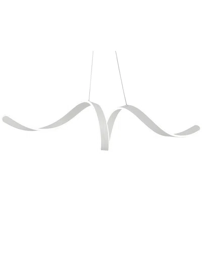 Finesse Decor Copenhagen Led Chandelier In White