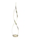 Finesse Decor Sandy Gold Vienna Led 55in Tall Floor Lamp In Gold