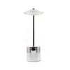 FINESSE DECOR GLOW SPACESHIP RECHARGEABLE TABLE LAMP