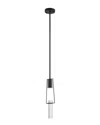 Finesse Decor Harmony Single Pendant In Black