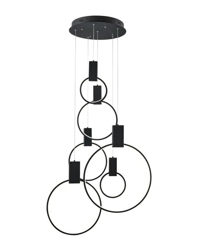 Finesse Décor Hong Chandelier In Black